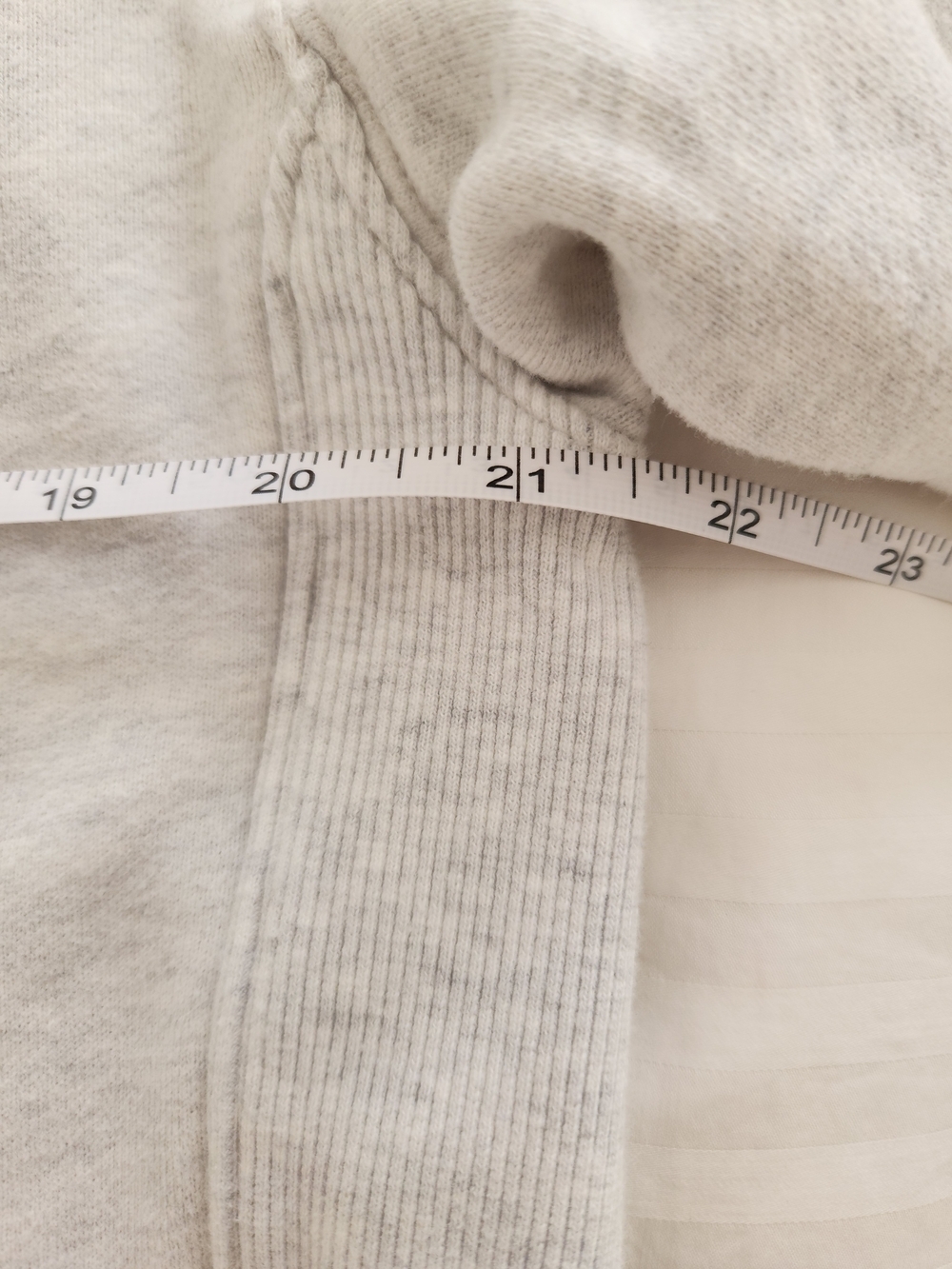 Aritzia Light Gray Drawstring Hoodie - Picture 7 of 10